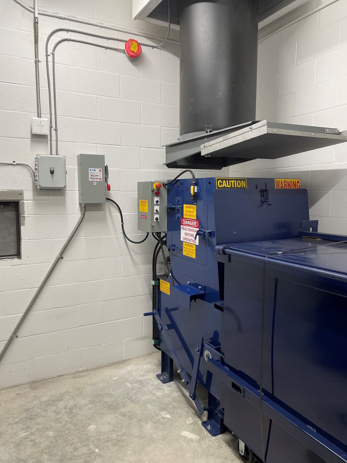 Trash Chute Compactors